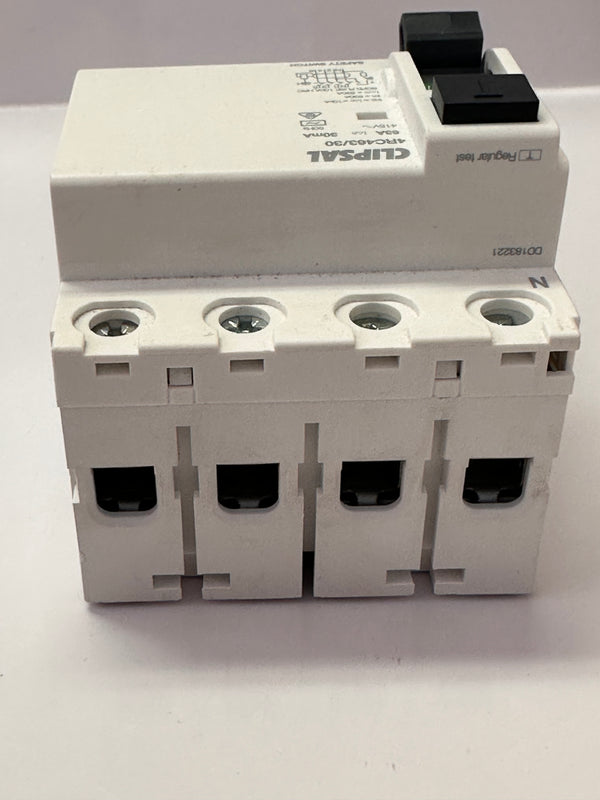 Clipsal 4RC463/30 MAX4 Residual Current Circuit Breaker - 63A, 4 Pole