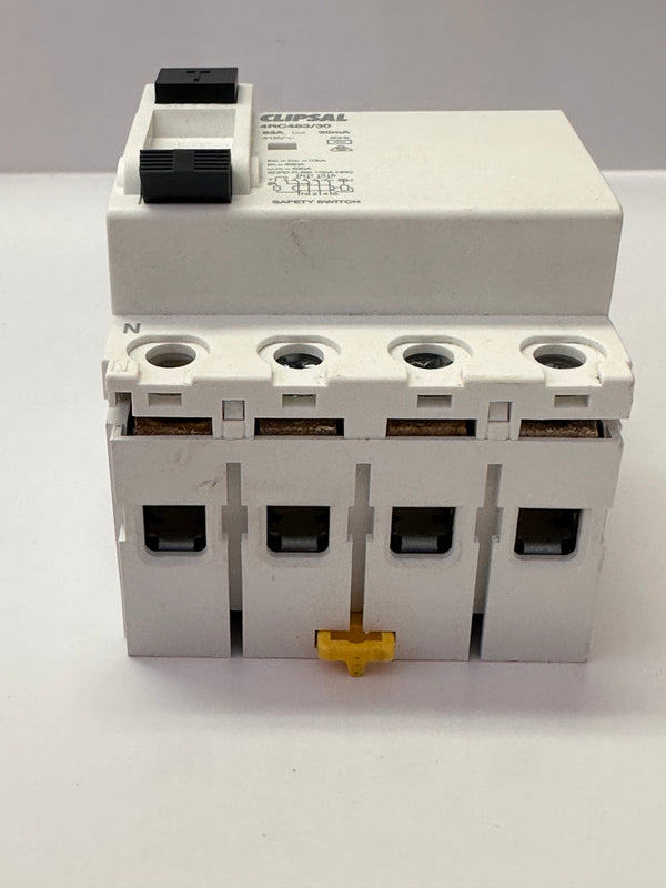 Clipsal 4RC463/30 MAX4 Residual Current Circuit Breaker - 63A, 4 Pole