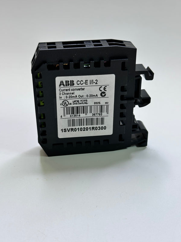1SVR010201R0300 ABB Optoisolator CC-E I/I-2, 2 Chanel Current Converter