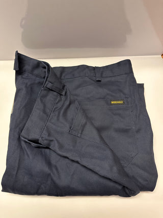 WORKFORCE Cotton Trousers (NAVY) SIZE 112S