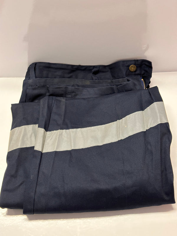 WORKFORCE Cotton Trousers (NAVY) SIZE 112S