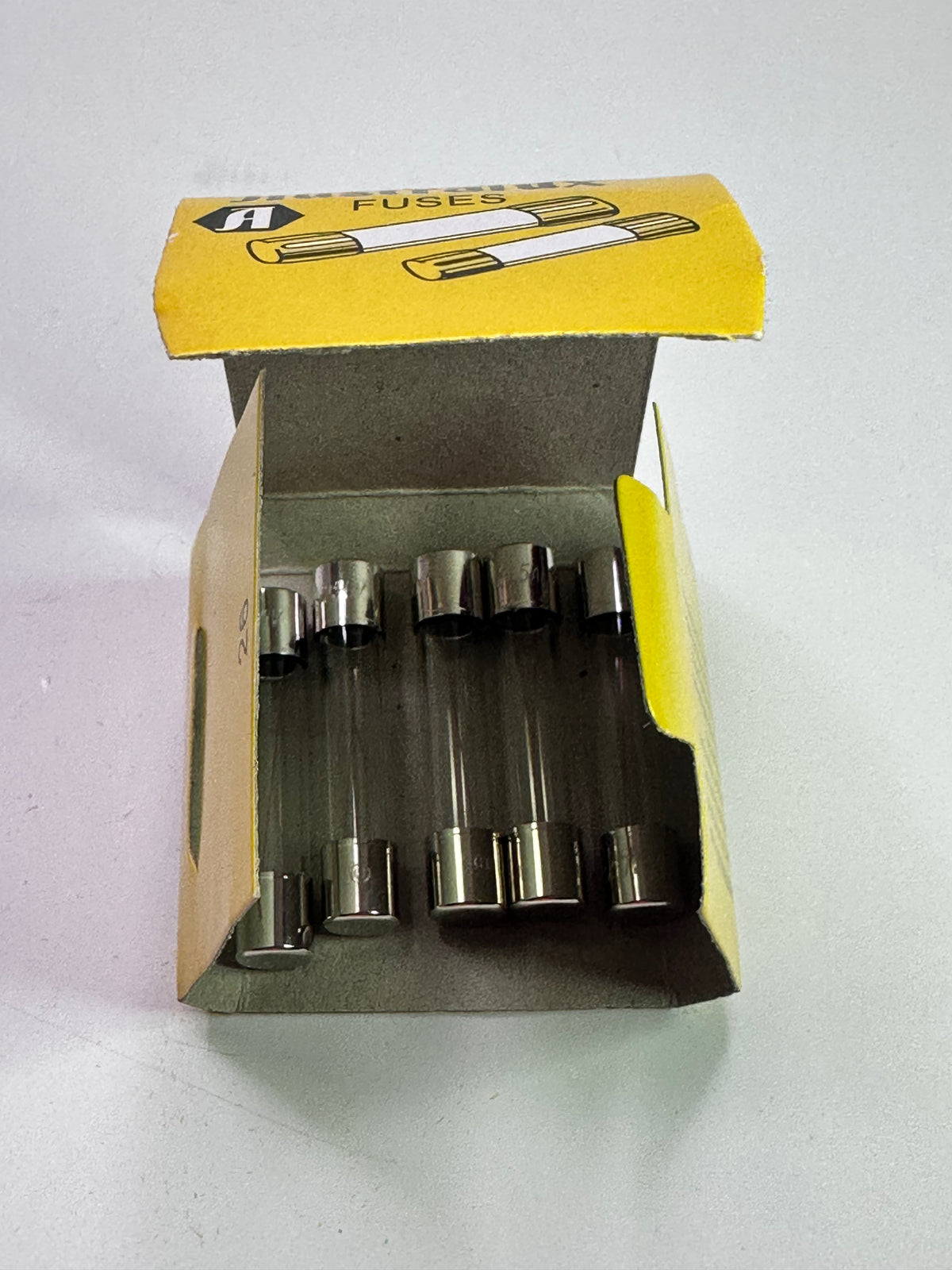 Australux 3AG-1.5A Fast-Acting Glass Fuses, 250 V AC, Pack of 5