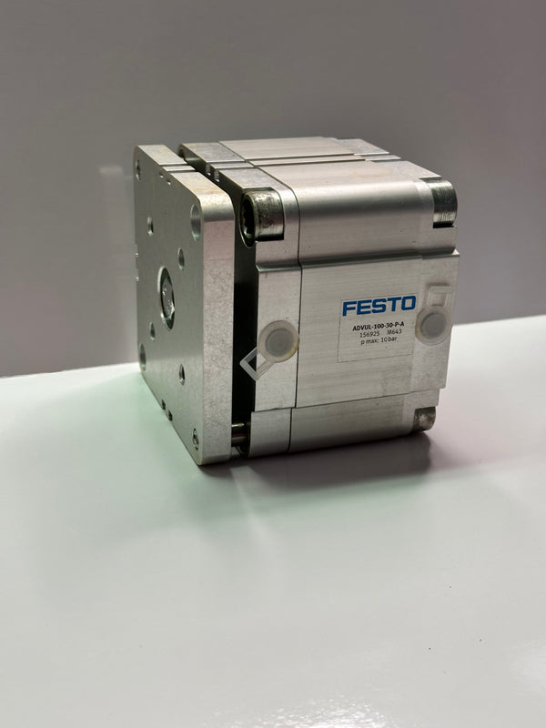 Festo ADVUL-100-30-P-A Compact Double Acting Single Ended Pneumatic Air Cylinder 156925