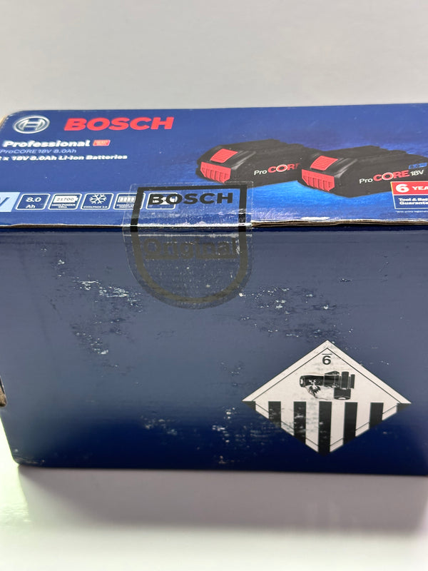 Bosch Procore 18V, 8.0AH Professional Battery pack, Box of 2 	0615990M2E