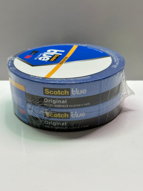 ScotchBlue™ 2090 Painters Tape 24mm x 55m Box of 12 Value Packs AT019313140