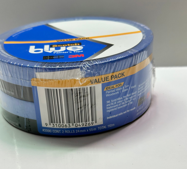 ScotchBlue™ 2090 Painters Tape 24mm x 55m - Pack of 2