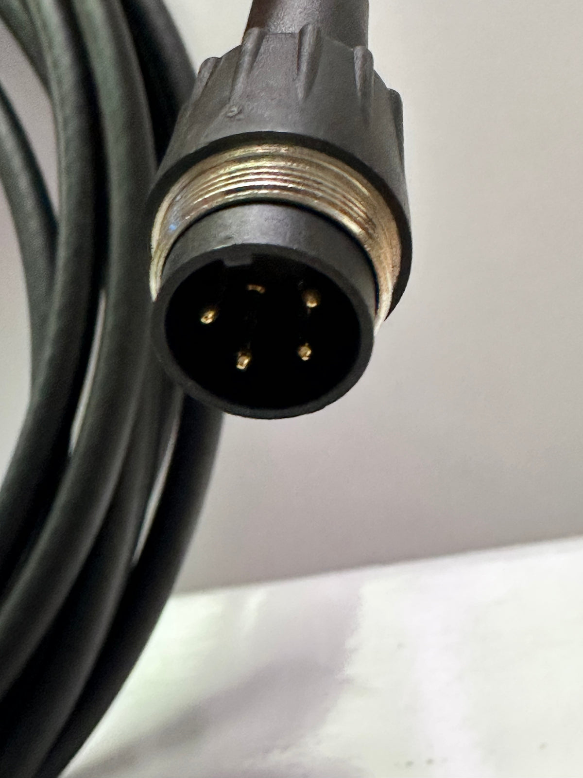 CAT 283-0658 4-Pin Armoured Rear Camera Cable, 7.5m