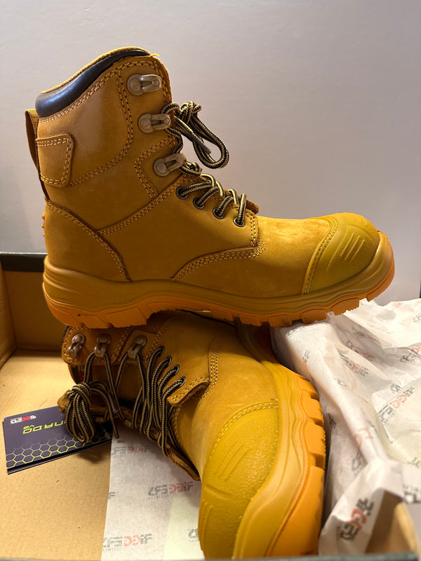 RIGGERS Workwear Tornado V@ Safety Boot, Lace up with Bump Cap BRGB11S ...