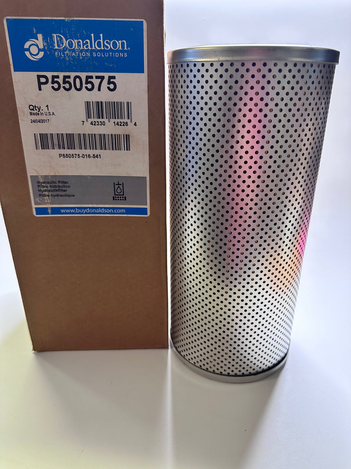 Donaldson P550575 Hydraulic Filter Cartridge