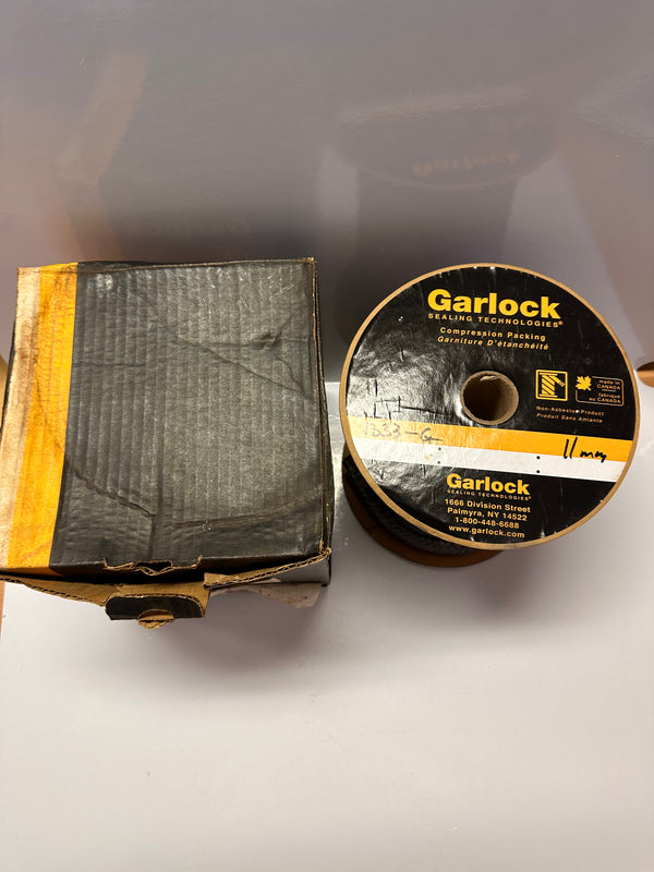 GARLOCK Compression Packing, Flexible Graphite 1333-G-SQ/41033-2028 ...