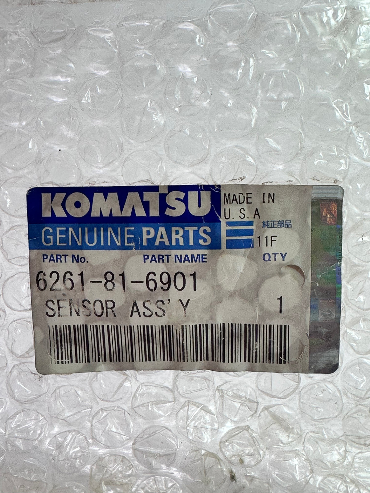 Komatsu 6261-81-6901 Temperature Sensor Assembly