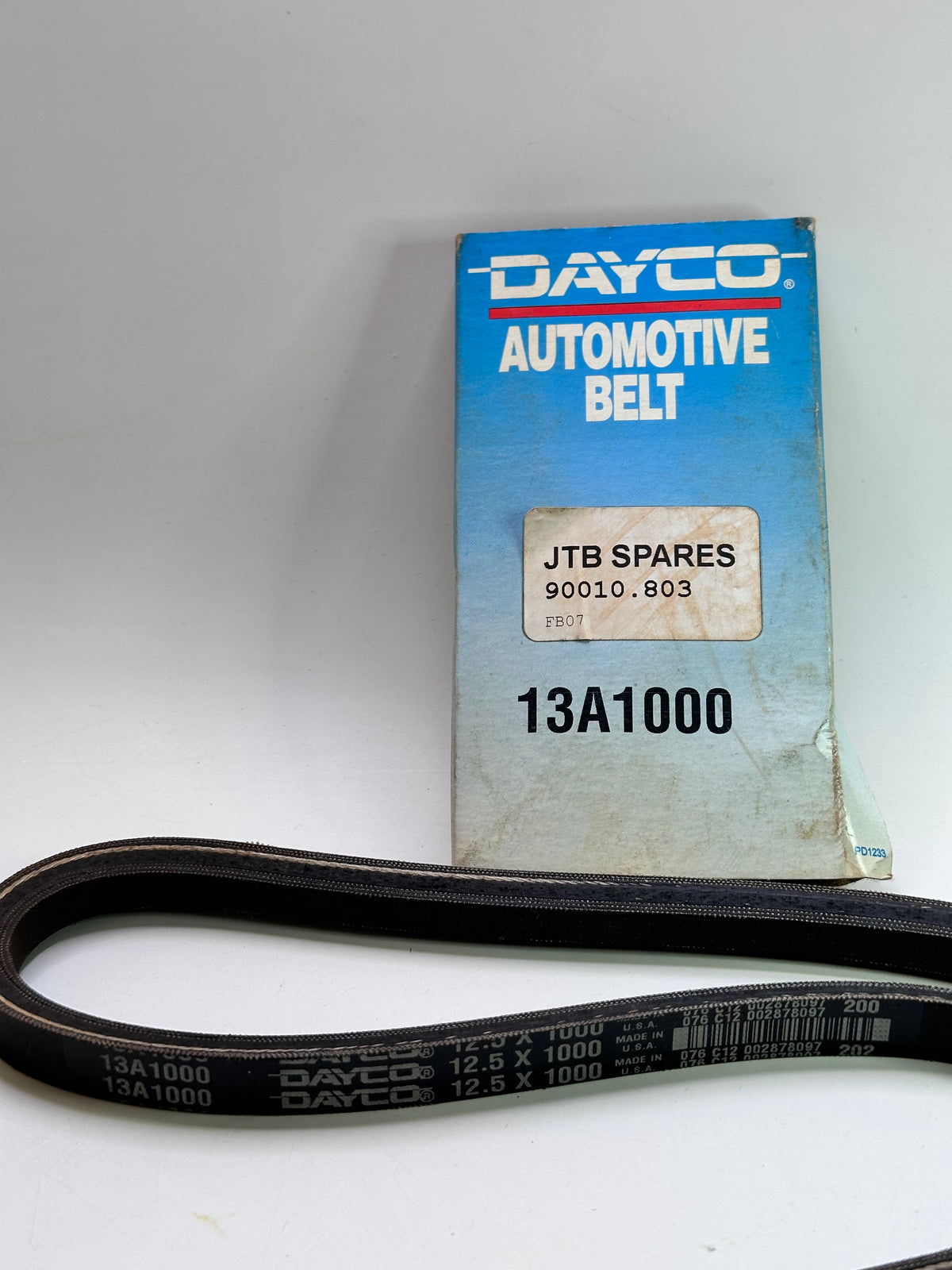 Dayco 13A1000 V-Belt, Laminated