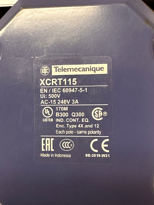 Telemecanique XCRT115 OsiSense XC Series Lever Limit Switch