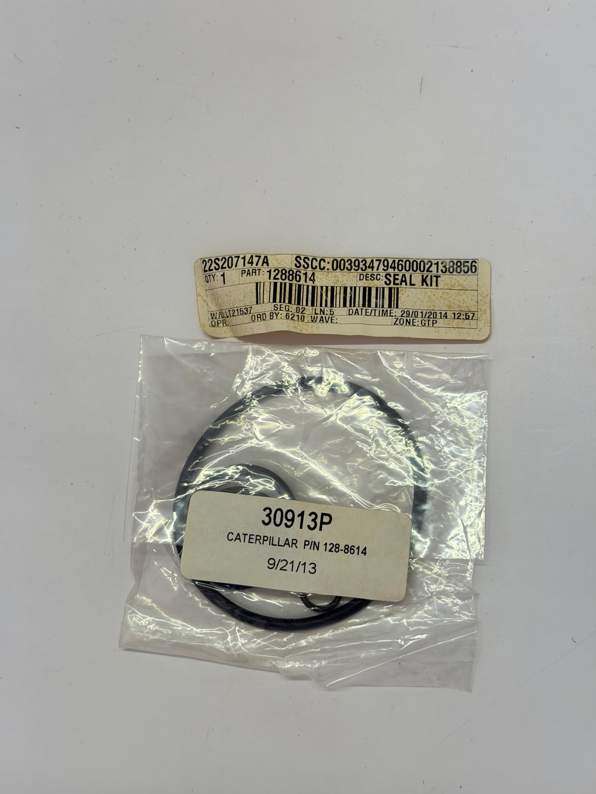 Cat 128-8614 Seal Kit-Bowl (Water Collection Bowl)
