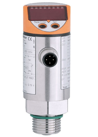 ifm TR2432 Evaluation unit with display for PT100/PT1000 Temperature Sensors - TR-...KDBR12-MFRKG/US/....../V