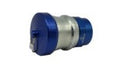 Banlaw BPLN6CNC Size 6 Flush Face Receiver, 3/4" NPT, Blue with Cap
