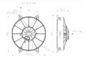 SPAL V15-BP70/LL-39S 10" 24V Pusher Fan