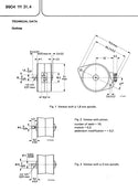 Reversible Synchronous Motor 9904 111 31534 24V, 250rpm