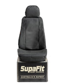 SF85DPB SupaFit Seat Covers, Black Denim for Toyota Hilux