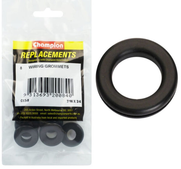 Champion C63-8 Electrical Grommets - 40 pce