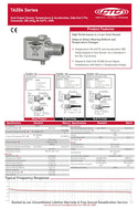 CTC TA204-1A Dual Output Sensor, Temperature & Acceleration, 3 Pin, Side Exit