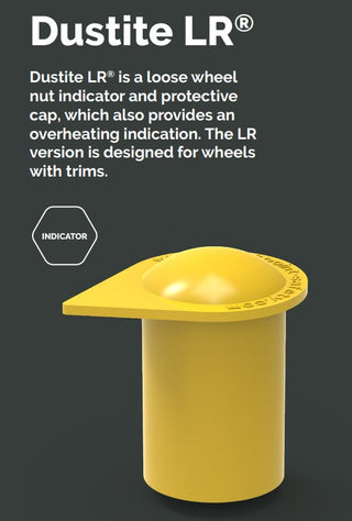 Checkpoint DTLRY19 mm Wheel Nut Indicator - Yellow