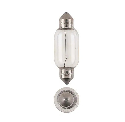 12V 21W C21W SV8-5.8 Festoon Globes (box of 10) 47278
