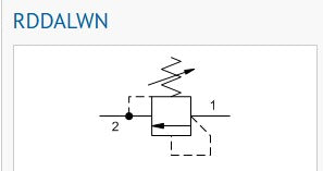 SUN Hydraulics RDDA-LWN Direct-Acting Relief Valve