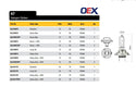 OEX GLX16175 24V 70W H7 Long Life Automotive Globe