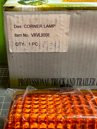 VXVL9008 Corner Lamp, Series 2 LH, Amber Indicator for Volvo