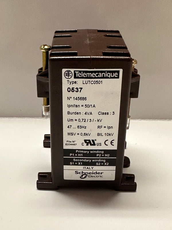 Current Transformer, TeSys Ultra, 50/1A, LUTC0501 | Mining & Industrial ...