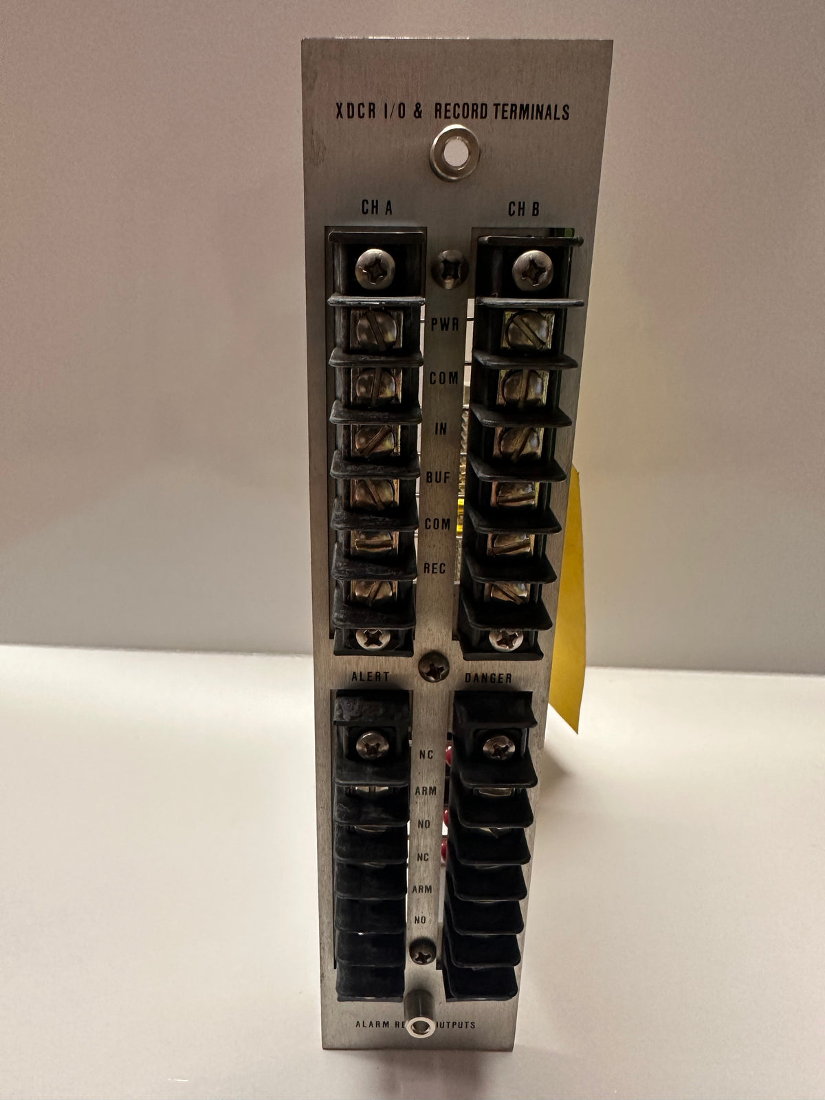 Bently Nevada 81545-01 I/O and Record Terminals / Dual Epoxy Relays Module