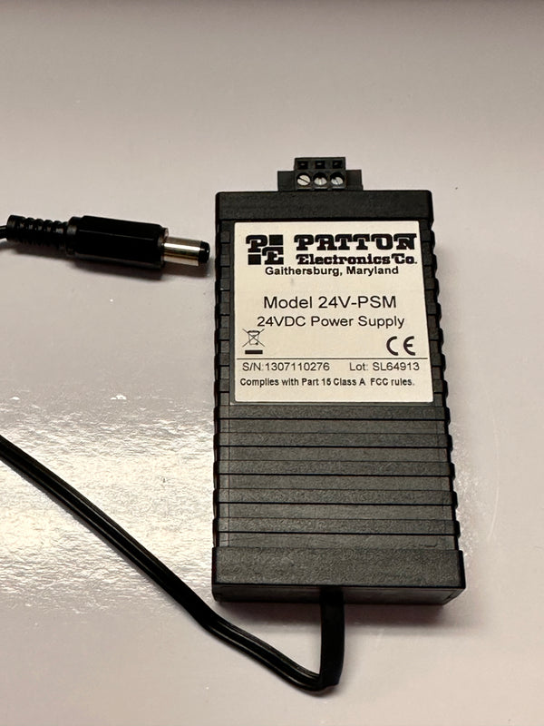 Patton Power Supply Adapter Model 24V-PSM