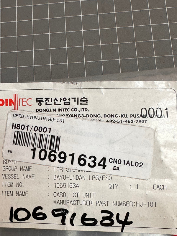 HYUN JIN PCD Card HJ-101