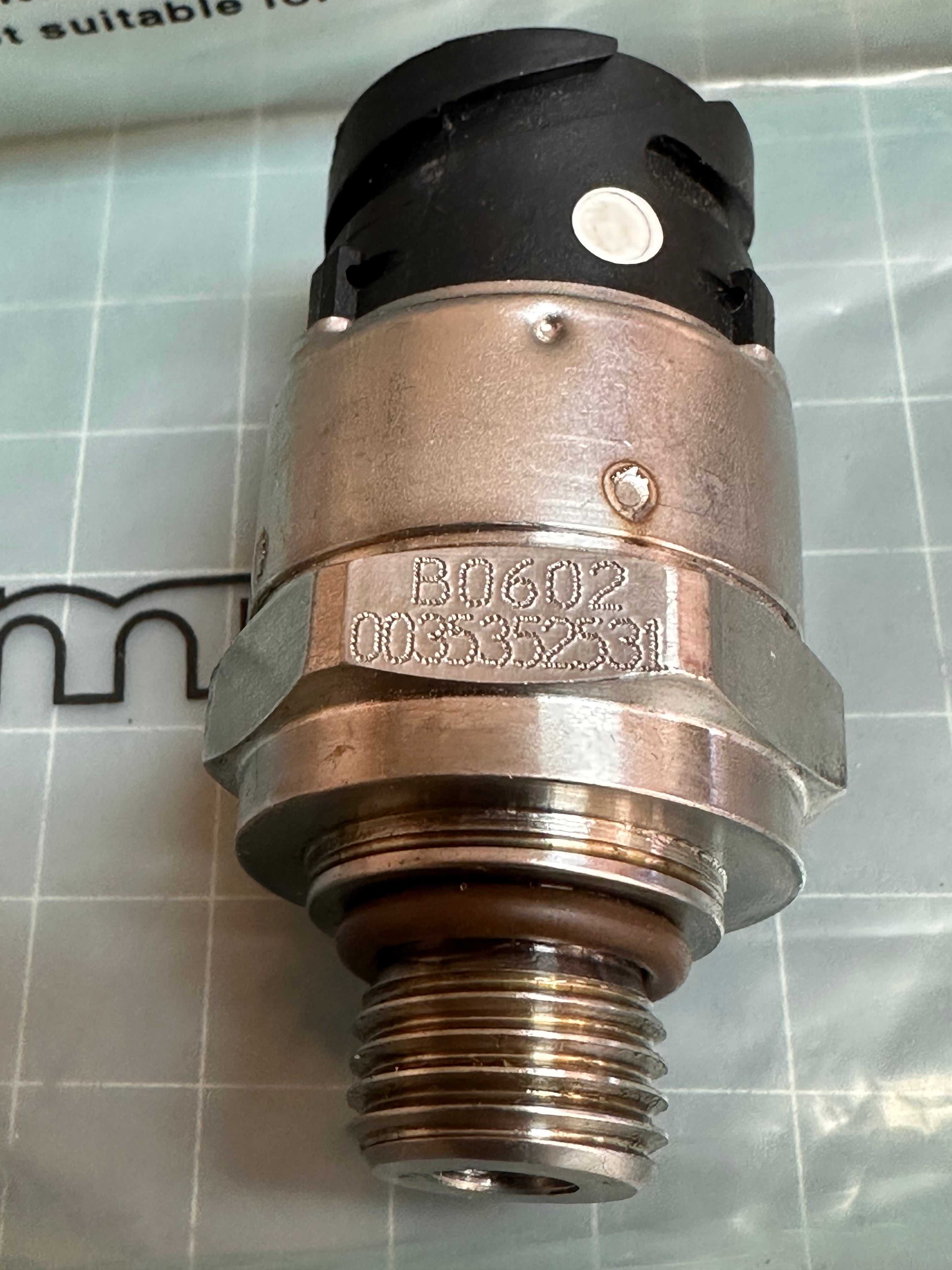 MTU 0035352531 Diesel Engine Pressure Sensor | Mining & Industrial Surplus