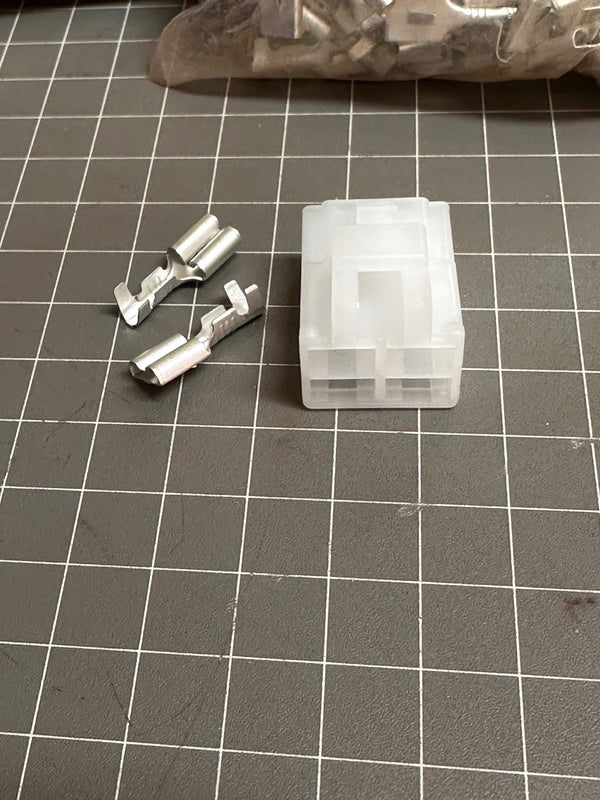 QVEE 4 way Male QC Connector with Terminals QVC4M10