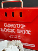 Group Lock Box (Red) UL460