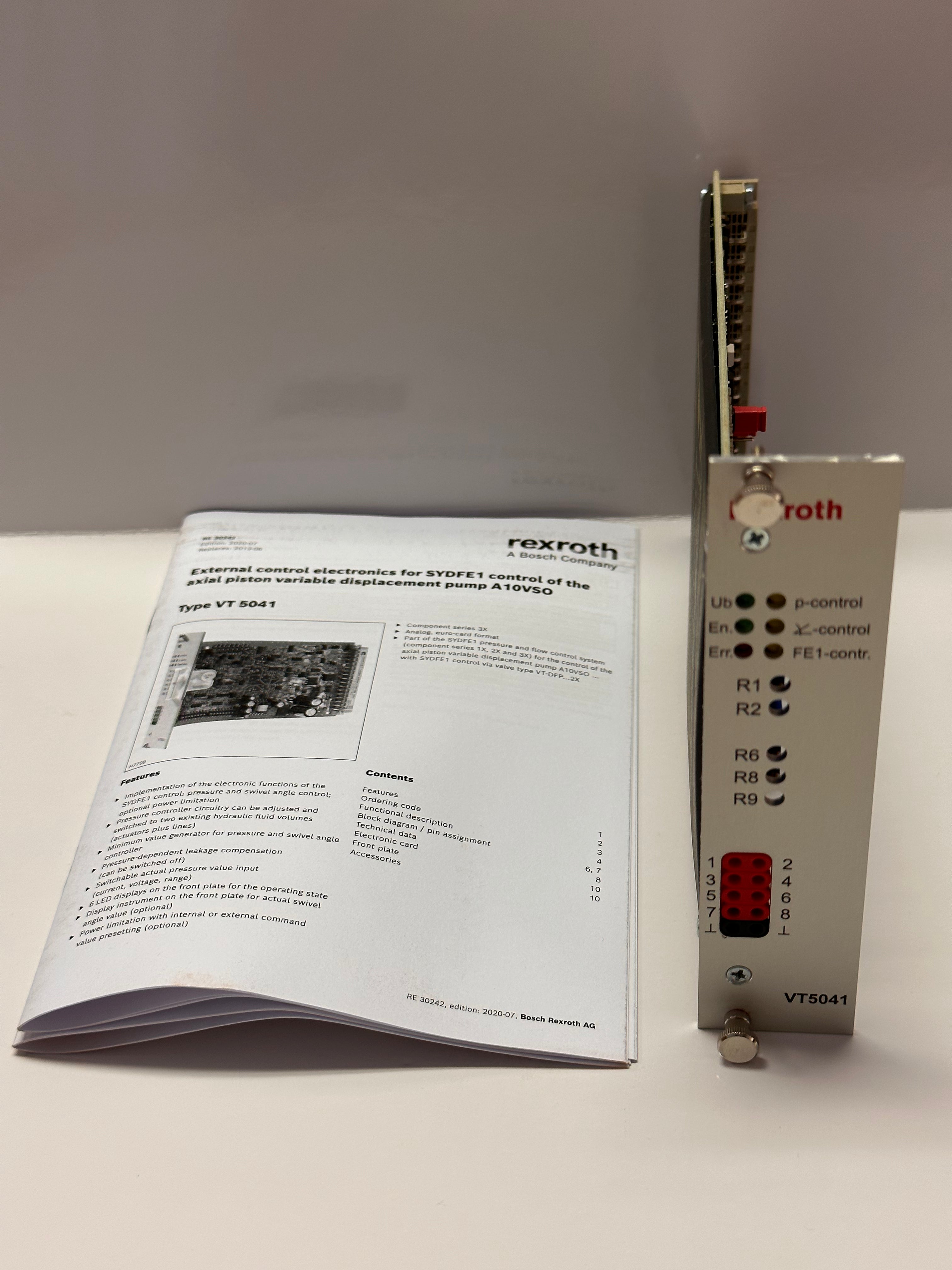 Rexroth VT5041-31/1-0 external control electronics for SYDFE1 | Mining ...