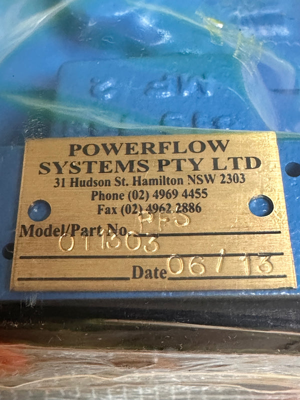 POWERFLOW PFS011303 Relief Valve | Mining & Industrial Surplus