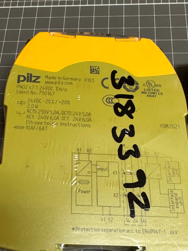 PiLZ PNOZ s7.1 Safety Relay