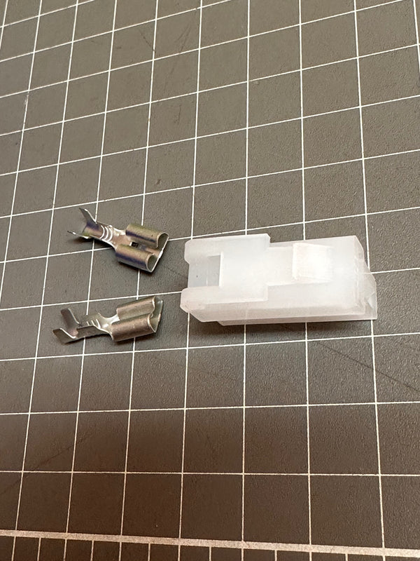QVEE 2 Way Housing QC Connector with Female Terminals QVC2M10