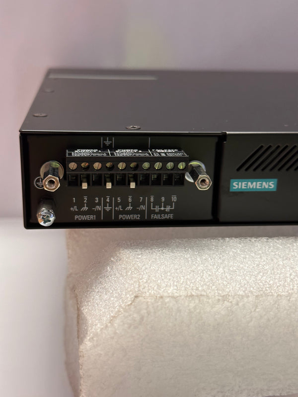 RUGGEDCOM RSG2200 / 6GK6022-0AS2 Modular Gigabit Ethernet Switch 128 BIT ENCRYTION