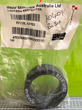 WARMAN B118-1P50 Lantern Restrictor