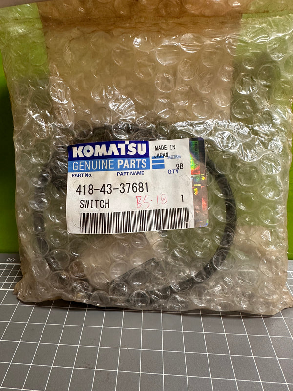 KOMATSU Pressure Switch, 418-43-37681