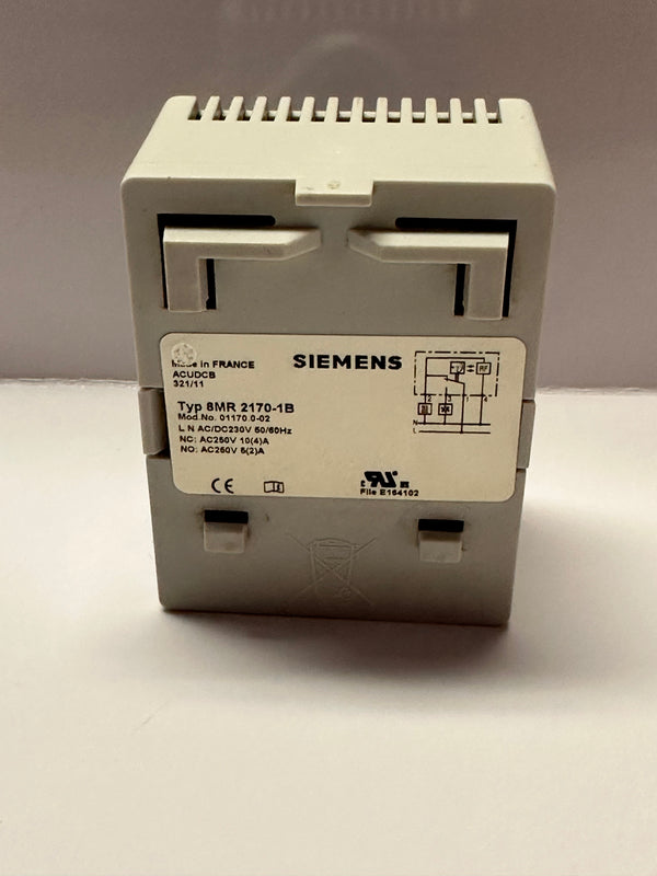 Siemens 8MR2170-1B Mechanical Thermostat