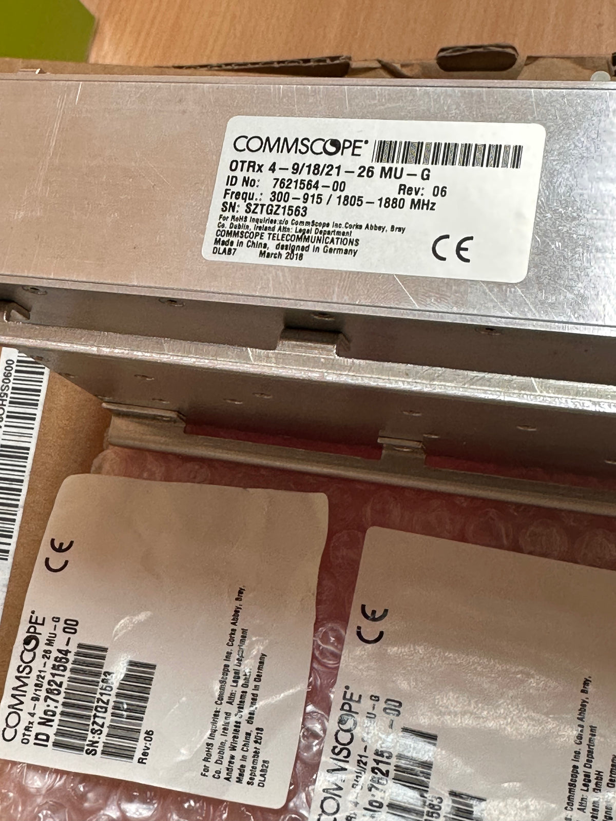 Andrew CommScope OTRx 4-9/18/21-26 MU-G Optical Module — 7621564