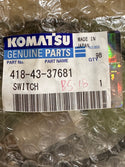 KOMATSU Pressure Switch, 418-43-37681