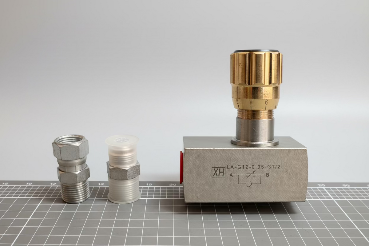 Primehyd LA-G12-0.05-G1/2 Adjustable One-Way Throttle Valve