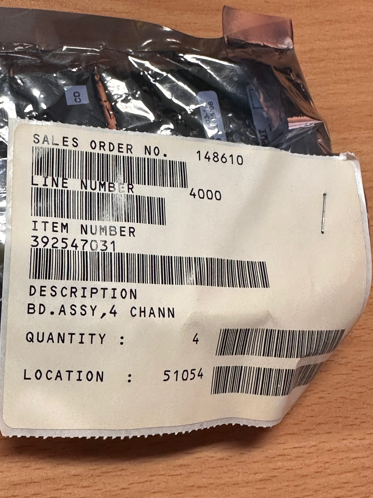 Bristol Babcock 392547-03-1 Discrete Input Circuit Card Assembly
