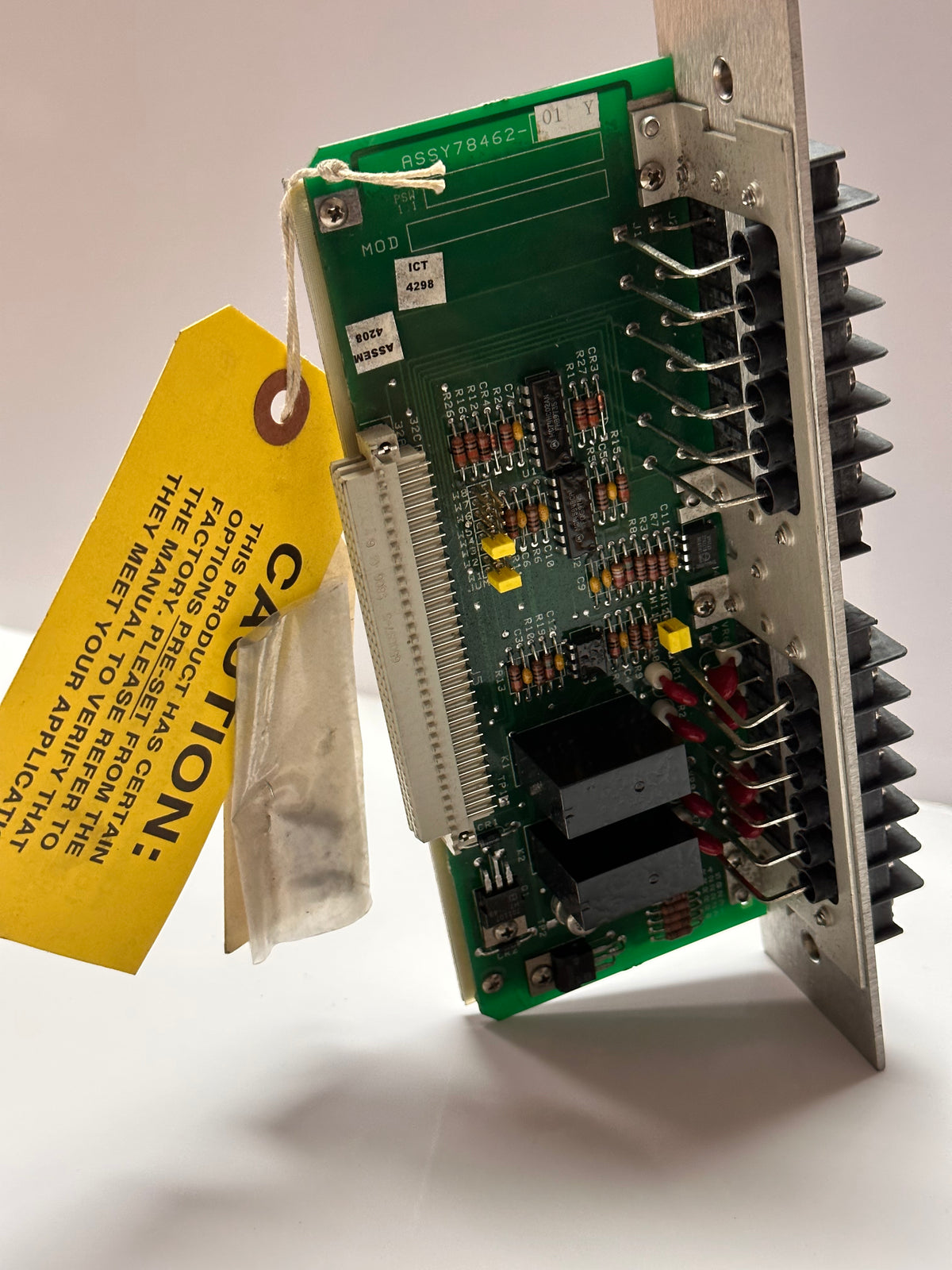 Bently Nevada 81545-01 I/O and Record Terminals / Dual Epoxy Relays Module
